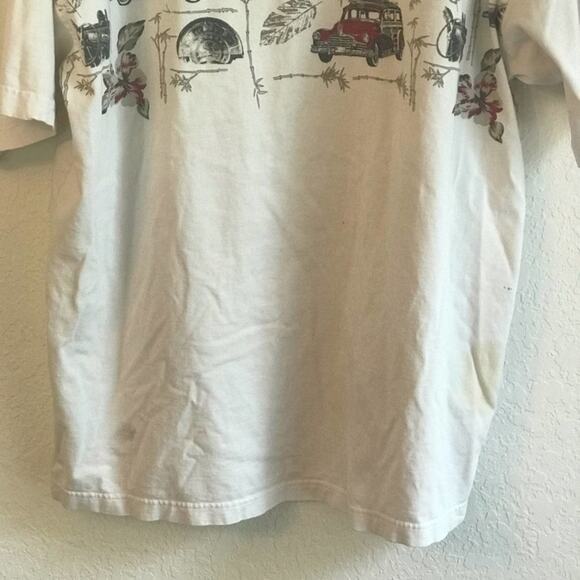 Vintage L Boga Classics men t-shirt stain retro car - Picture 13 of 14